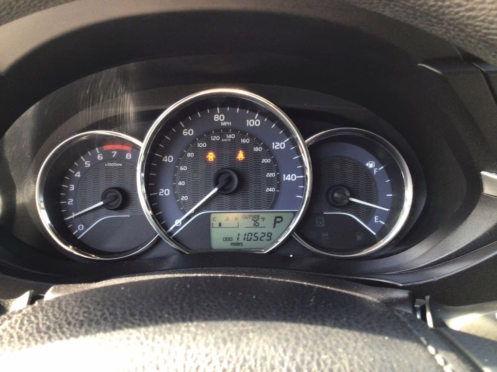 2015 Slate Metallic Toyota Corolla LE FWD Sedan