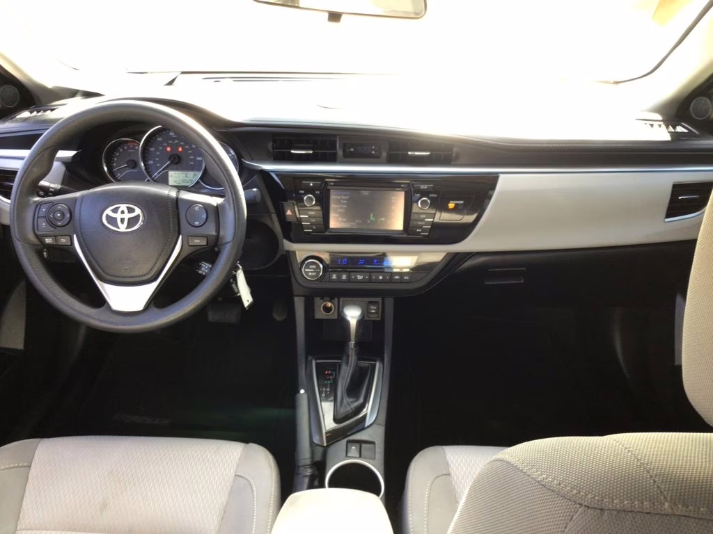 2015 Slate Metallic Toyota Corolla LE FWD Sedan