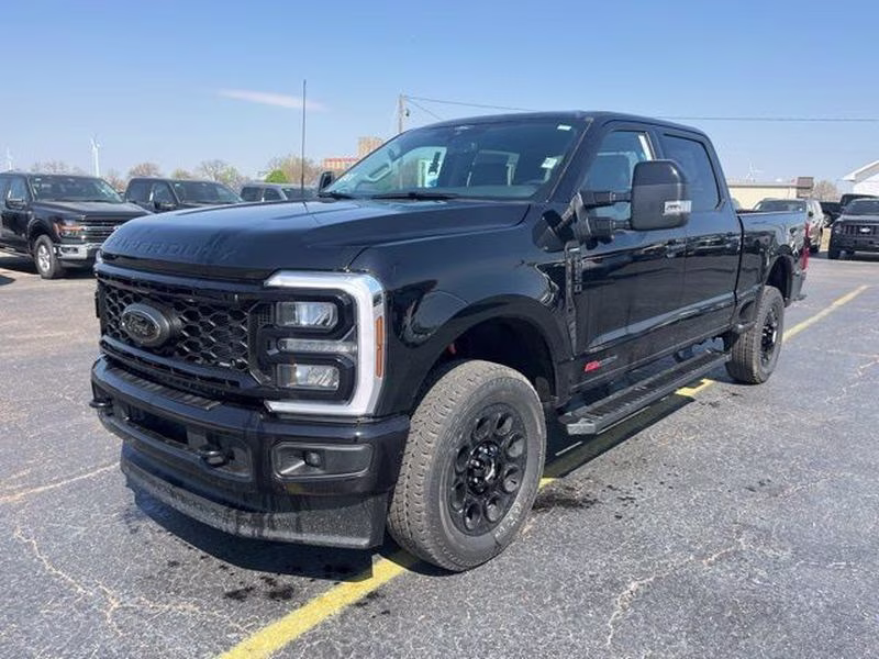 2026 Agate Black Metallic Ford Super Duty F-250 SRW LARIAT 4X4 Truck