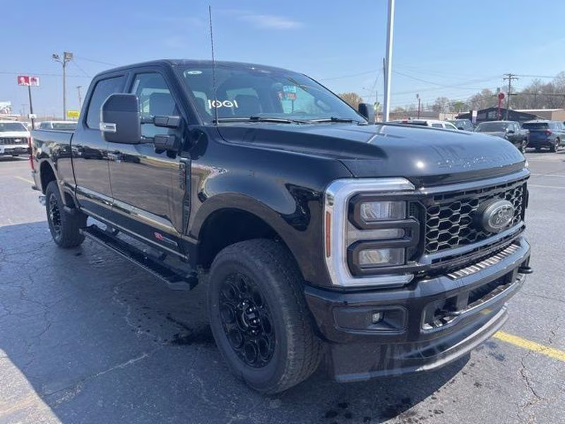 2026 Agate Black Metallic Ford Super Duty F-250 SRW LARIAT 4X4 Truck
