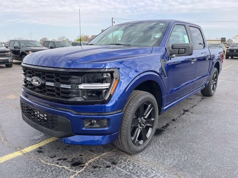 2026 Argon Blue Metallic Ford F-150 STX 4X4 Truck