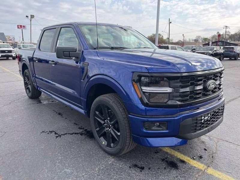 2026 Argon Blue Metallic Ford F-150 STX 4X4 Truck