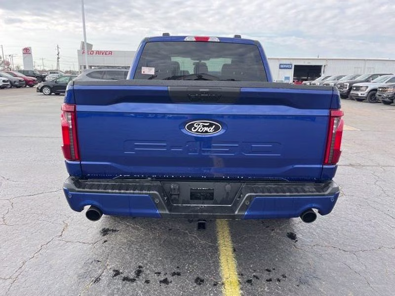 2026 Argon Blue Metallic Ford F-150 STX 4X4 Truck