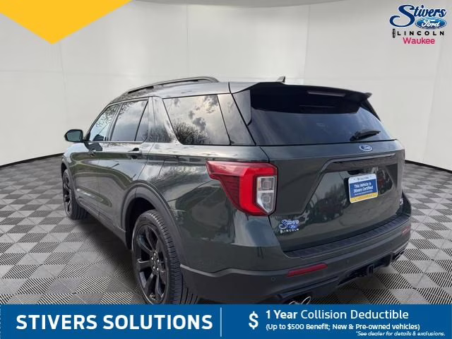 2024 Forged Green Metallic Ford Explorer ST 4X4 SUV