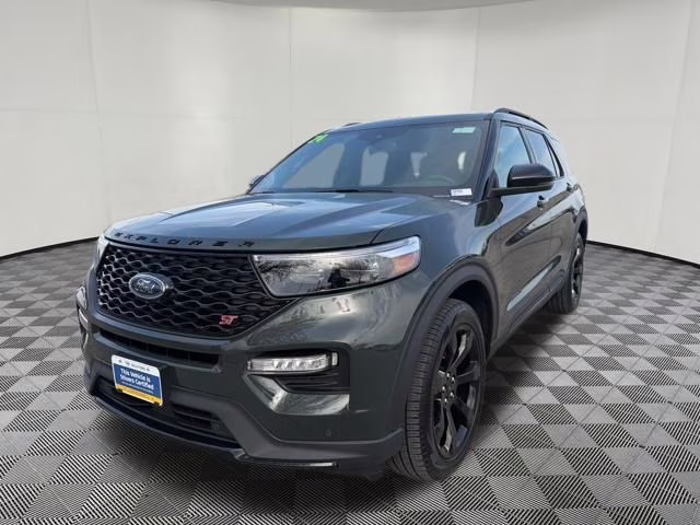 2024 Forged Green Metallic Ford Explorer ST 4X4 SUV