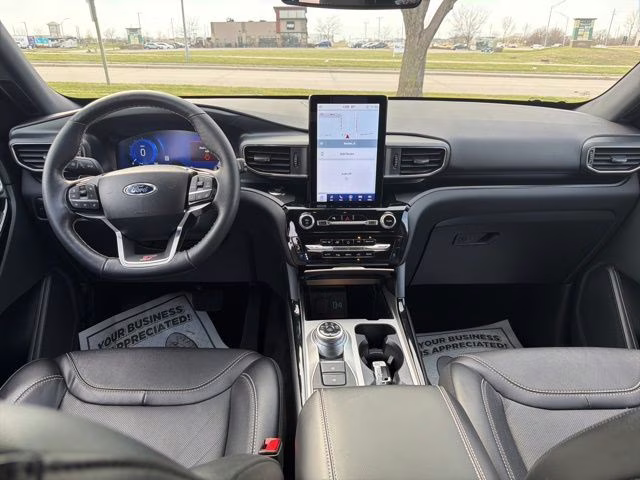 2024 Forged Green Metallic Ford Explorer ST 4X4 SUV