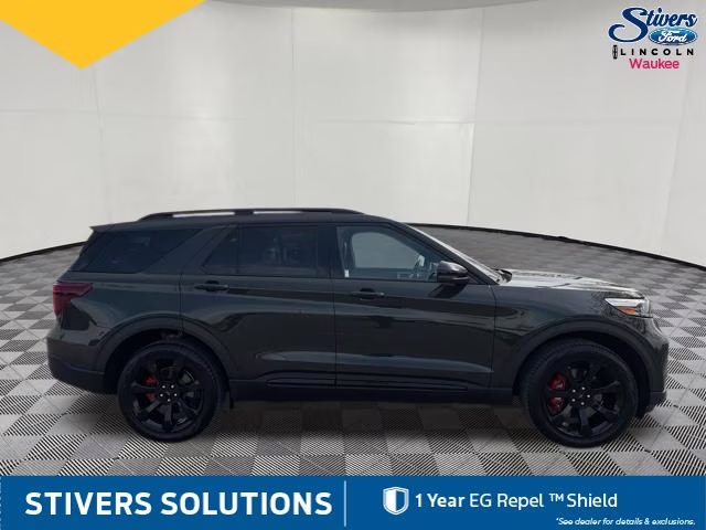 2024 Forged Green Metallic Ford Explorer ST 4X4 SUV