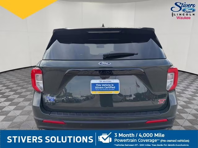 2024 Forged Green Metallic Ford Explorer ST 4X4 SUV