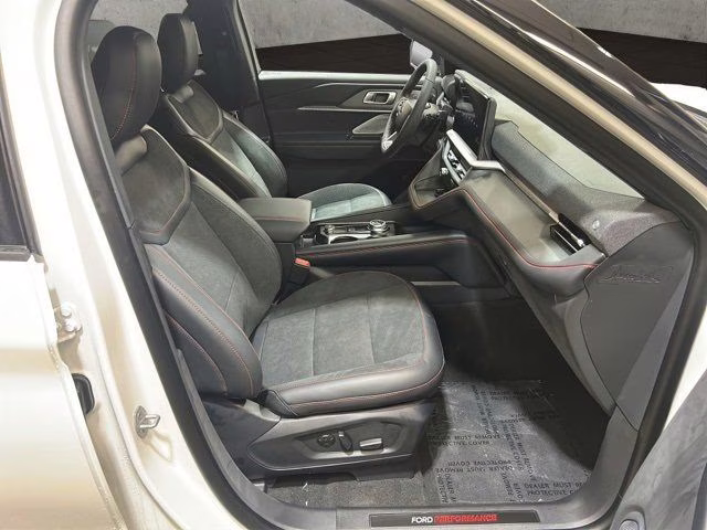 2026 Star White Metallic Tri-Coat Ford Explorer ST 4X4 SUV