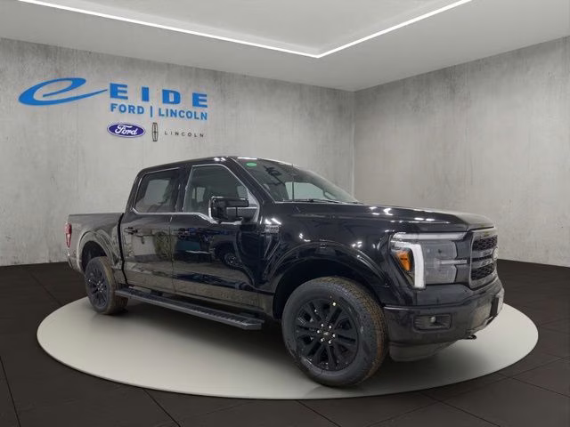 2026 Agate Black Metallic Ford F-150 Lariat Black Appearance 4X4 Truck