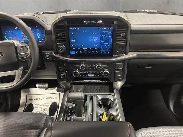 2026 Agate Black Metallic Ford F-150 Lariat Black Appearance 4X4 Truck
