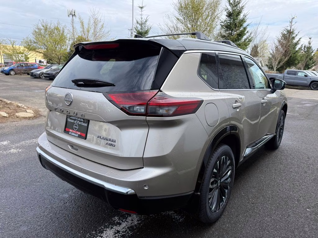 2026 Champagne Silver Metallic Nissan Rogue Platinum AWD SUV