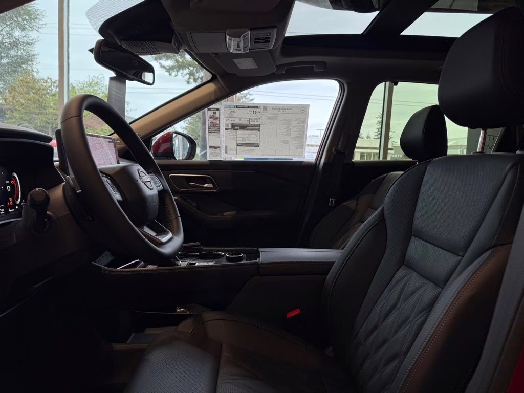 2026 Scarlet Ember Tintcoat Nissan Rogue Platinum AWD SUV