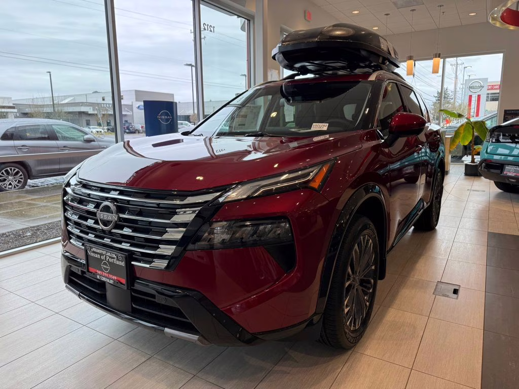 2026 Scarlet Ember Tintcoat Nissan Rogue Platinum AWD SUV