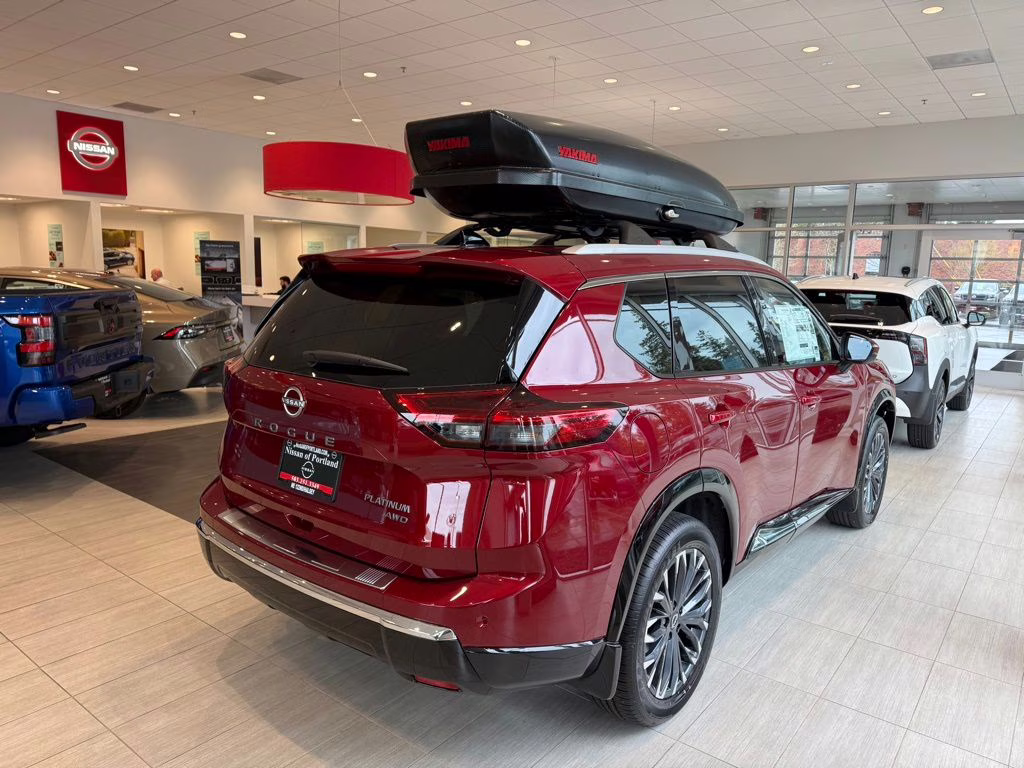 2026 Scarlet Ember Tintcoat Nissan Rogue Platinum AWD SUV