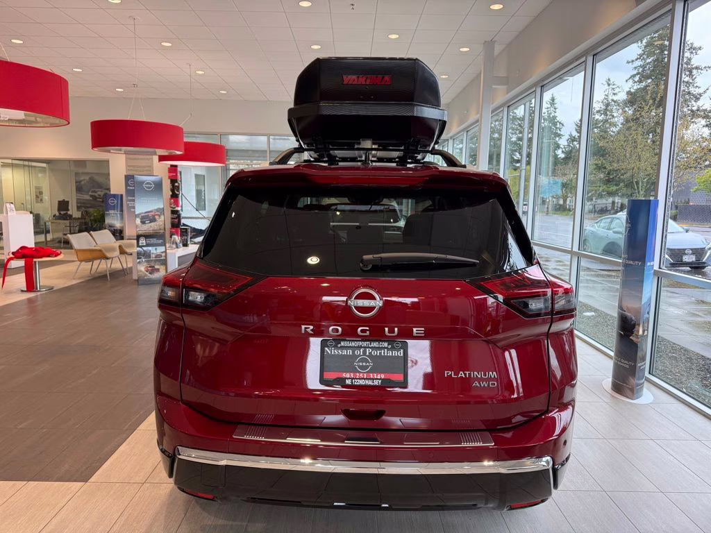 2026 Scarlet Ember Tintcoat Nissan Rogue Platinum AWD SUV