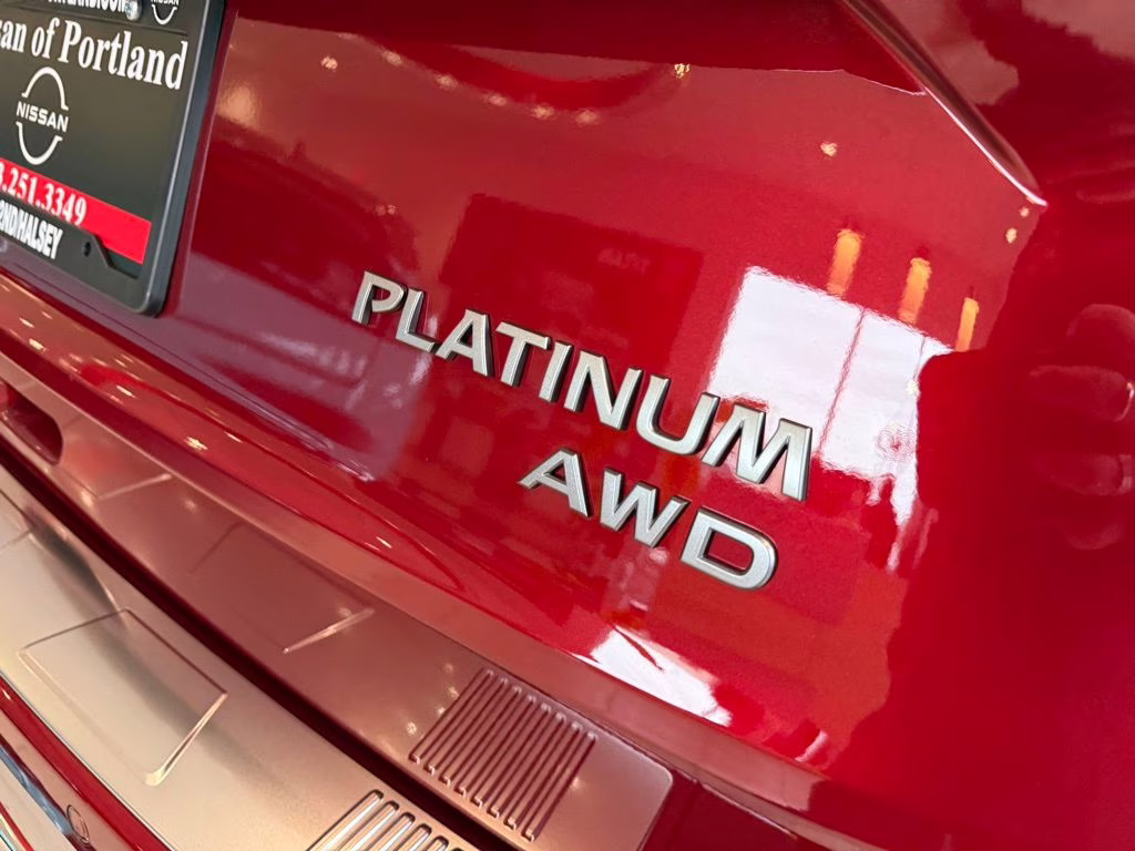 2026 Scarlet Ember Tintcoat Nissan Rogue Platinum AWD SUV