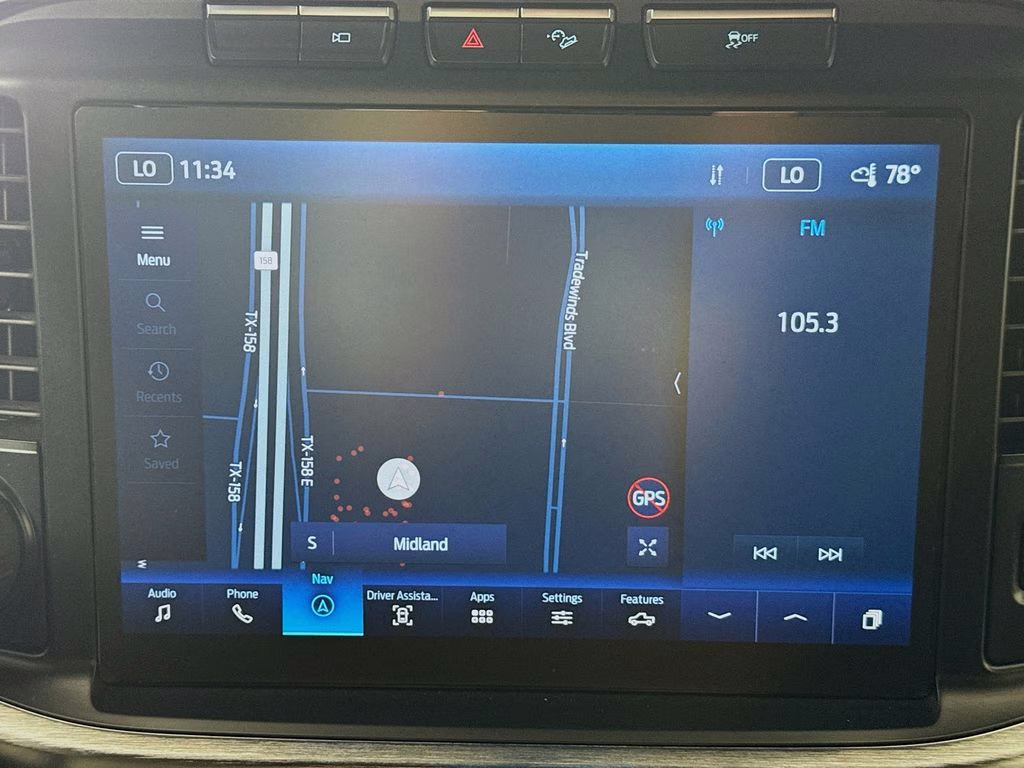 2022 Oxford White Ford F-150 Lariat 4X4 Truck