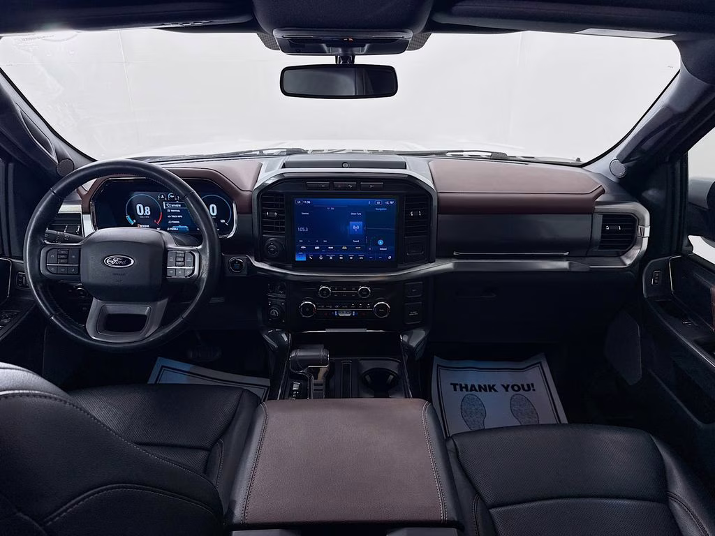 2022 Oxford White Ford F-150 Lariat 4X4 Truck