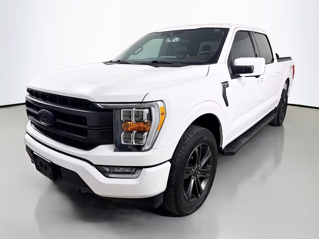 2022 Oxford White Ford F-150 Lariat 4X4 Truck