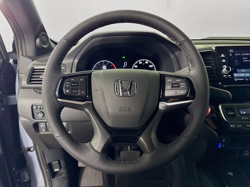 2026 Sonic Gray Pearl Honda Ridgeline Black Edition AWD Truck
