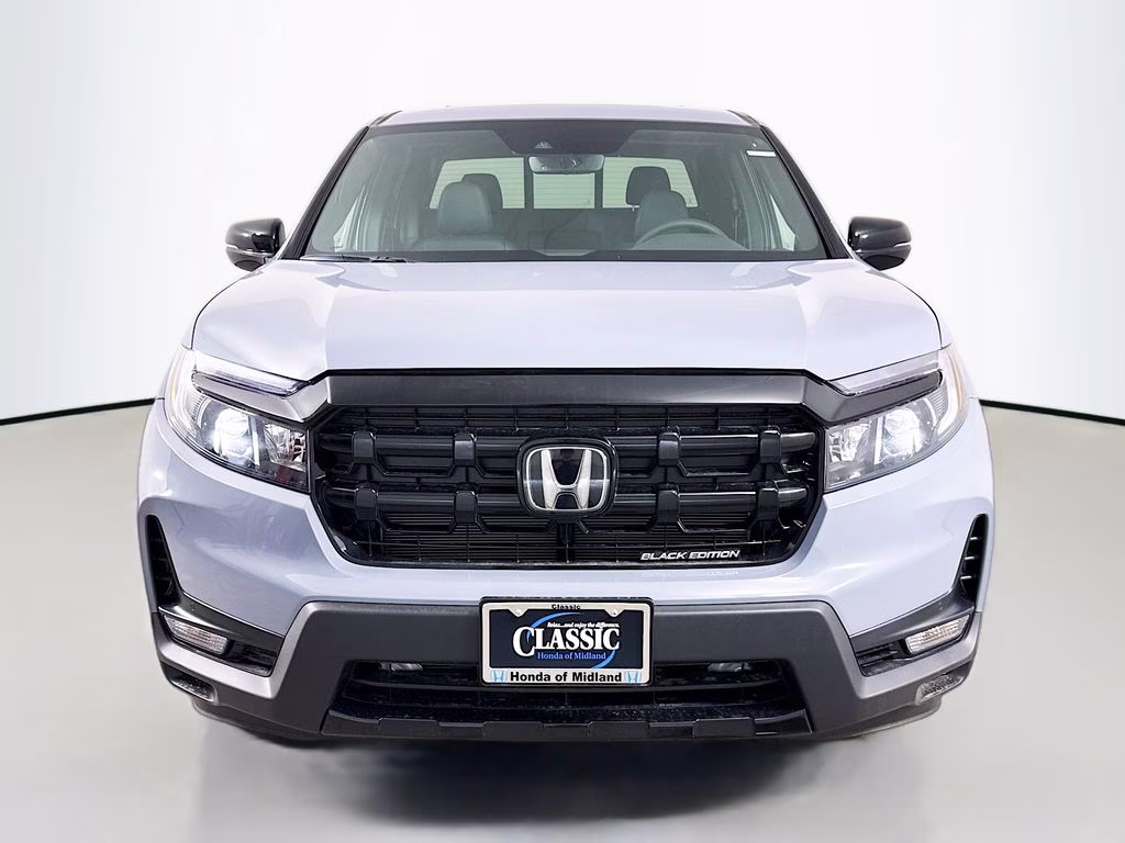 2026 Sonic Gray Pearl Honda Ridgeline Black Edition AWD Truck