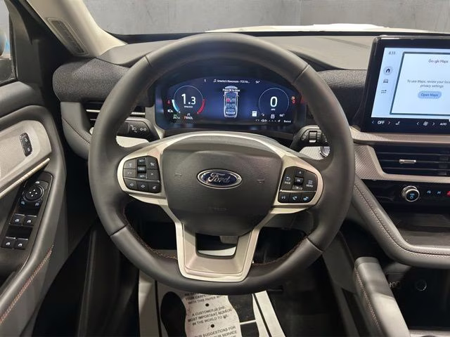 2026 Space White Metallic Ford Explorer Active 4X4 SUV