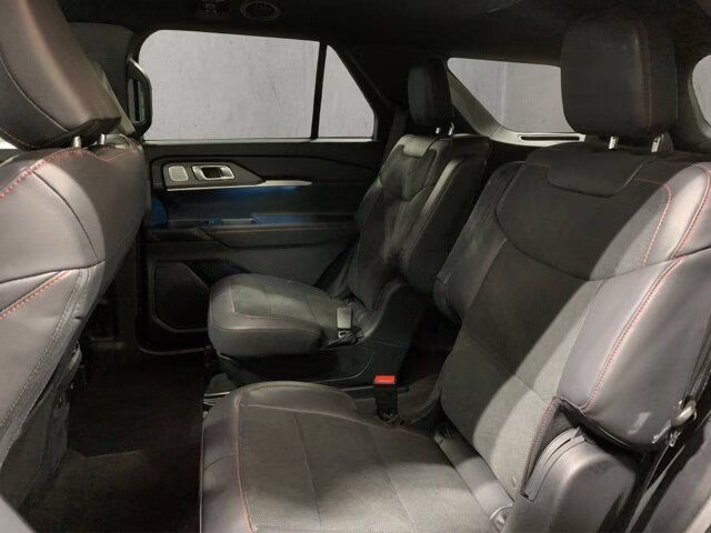 2026 Star White Metallic Tri-Coat Ford Explorer ST 4X4 SUV