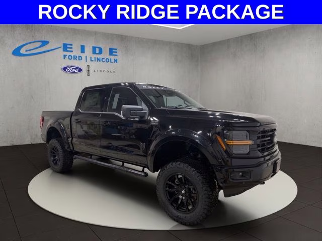 2026 Agate Black Metallic Ford F-150 XLT ROCKY RIDGE 4X4 Truck