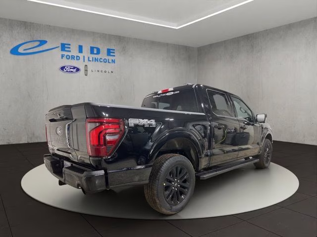 2026 Agate Black Metallic Ford F-150 Lariat Black Appearance 4X4 Truck
