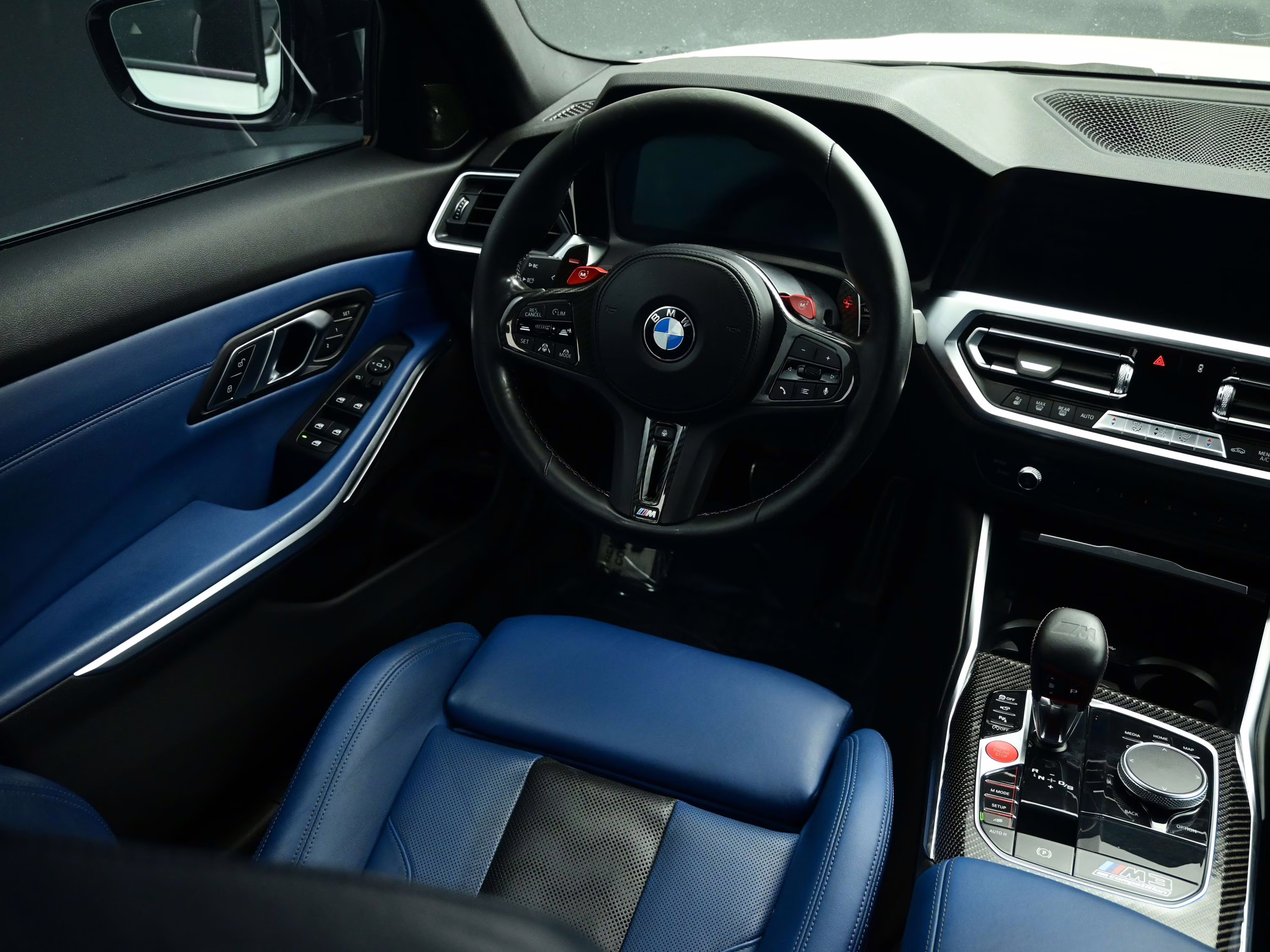 2022 Alpine White BMW M3 Competition AWD Sedan