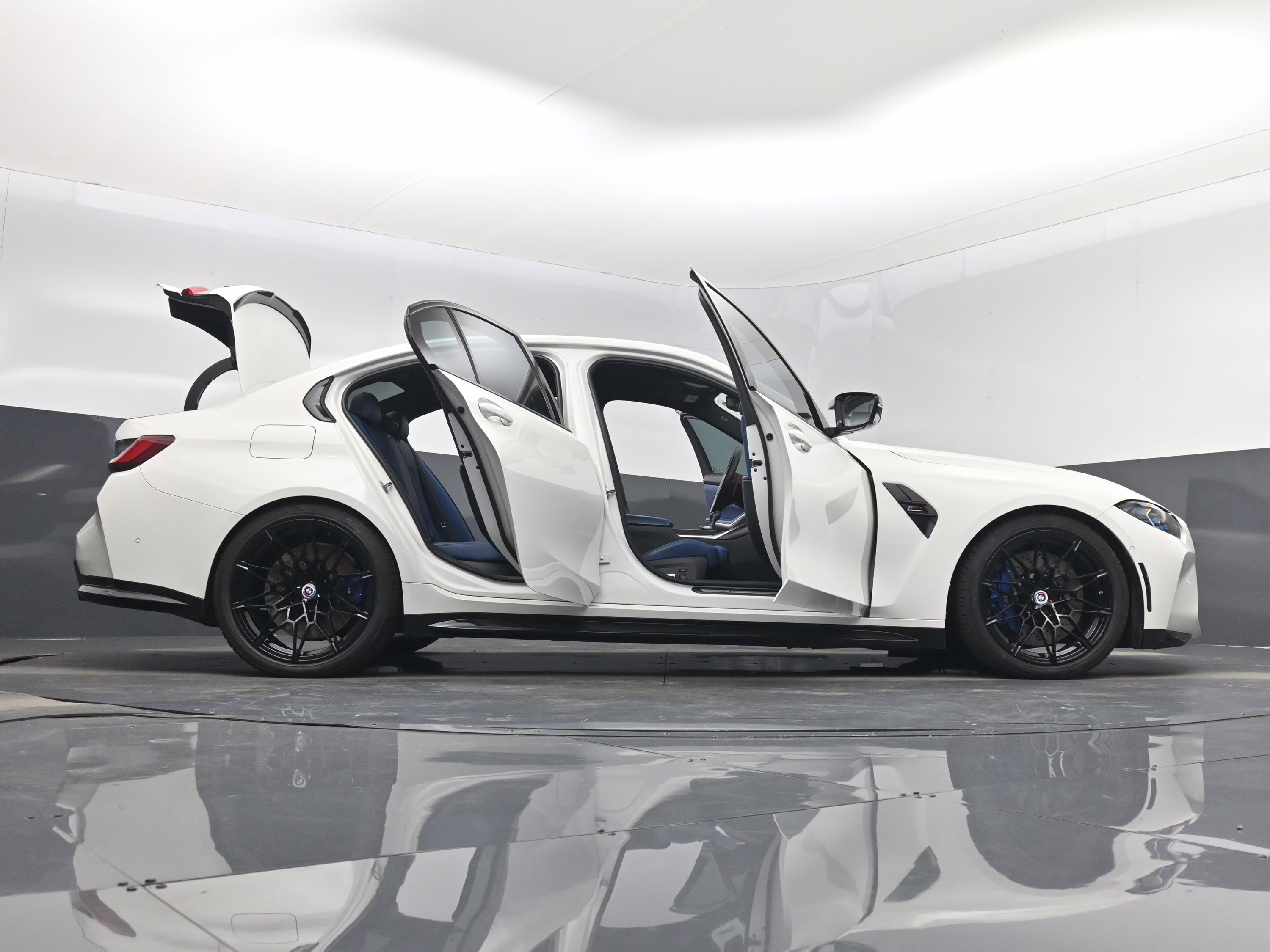 2022 Alpine White BMW M3 Competition AWD Sedan