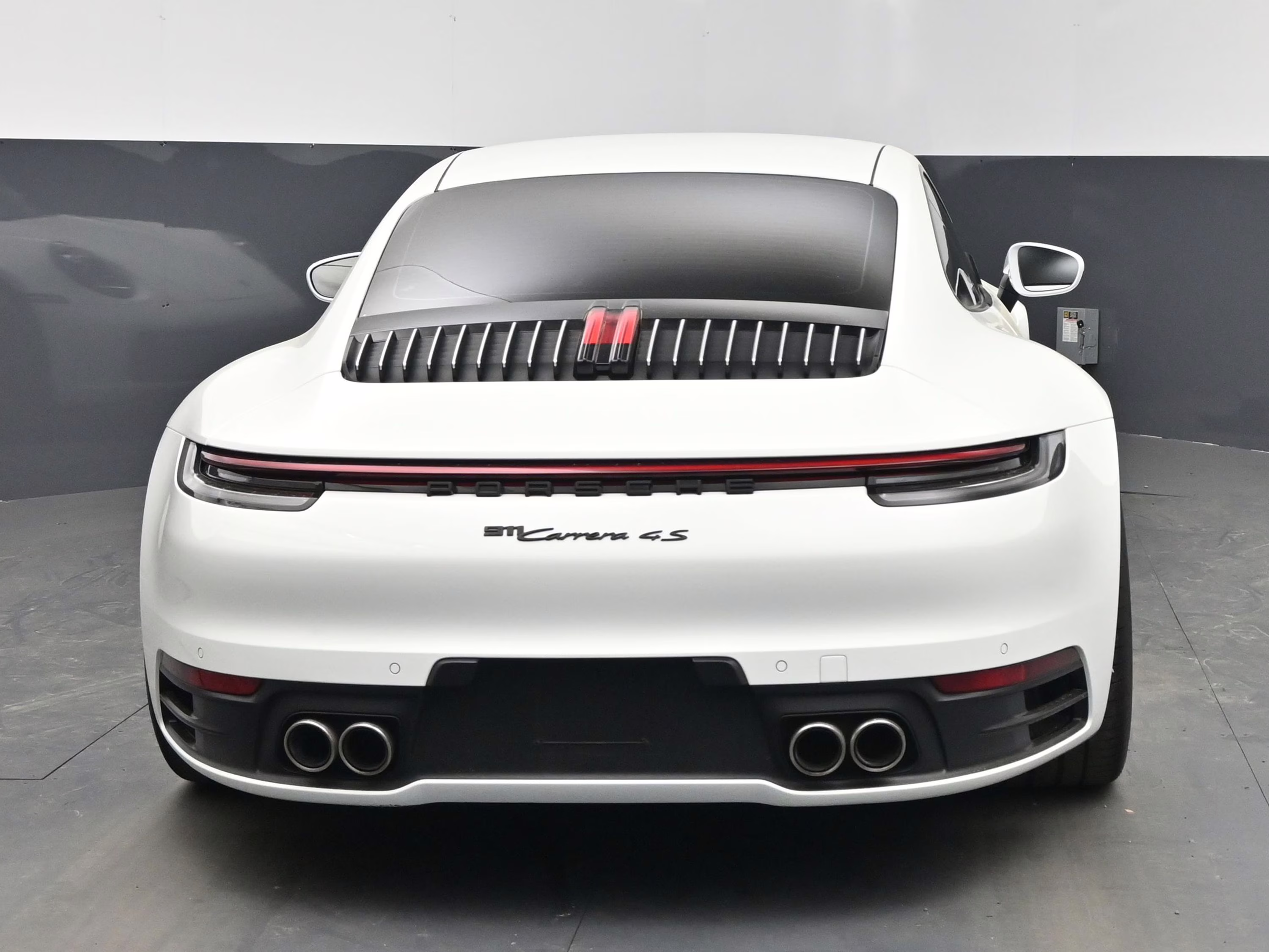 2020 White Porsche 911 Carrera 4S AWD Coupe