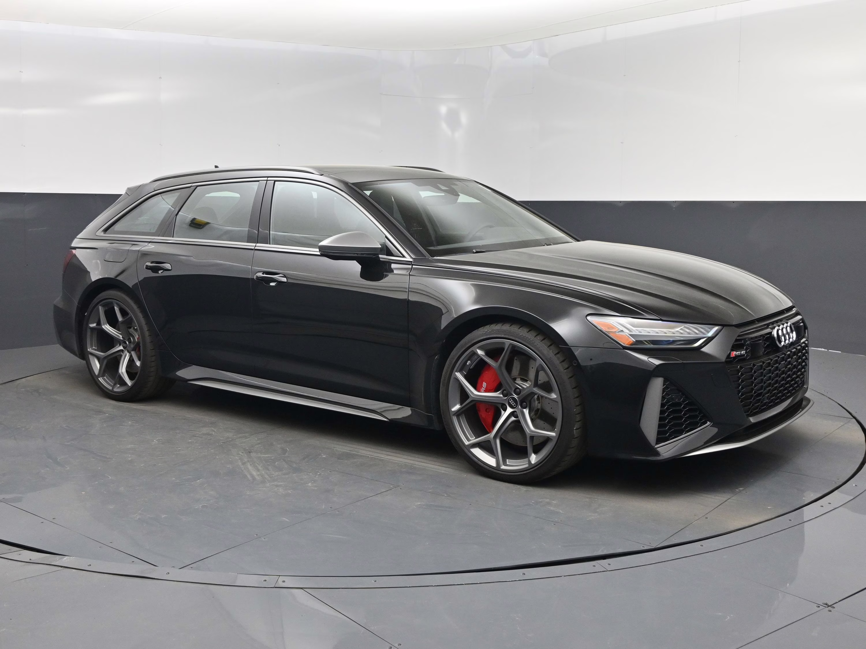 2026 Black Audi RS 6 Avant performance 4.0T AWD Crossover