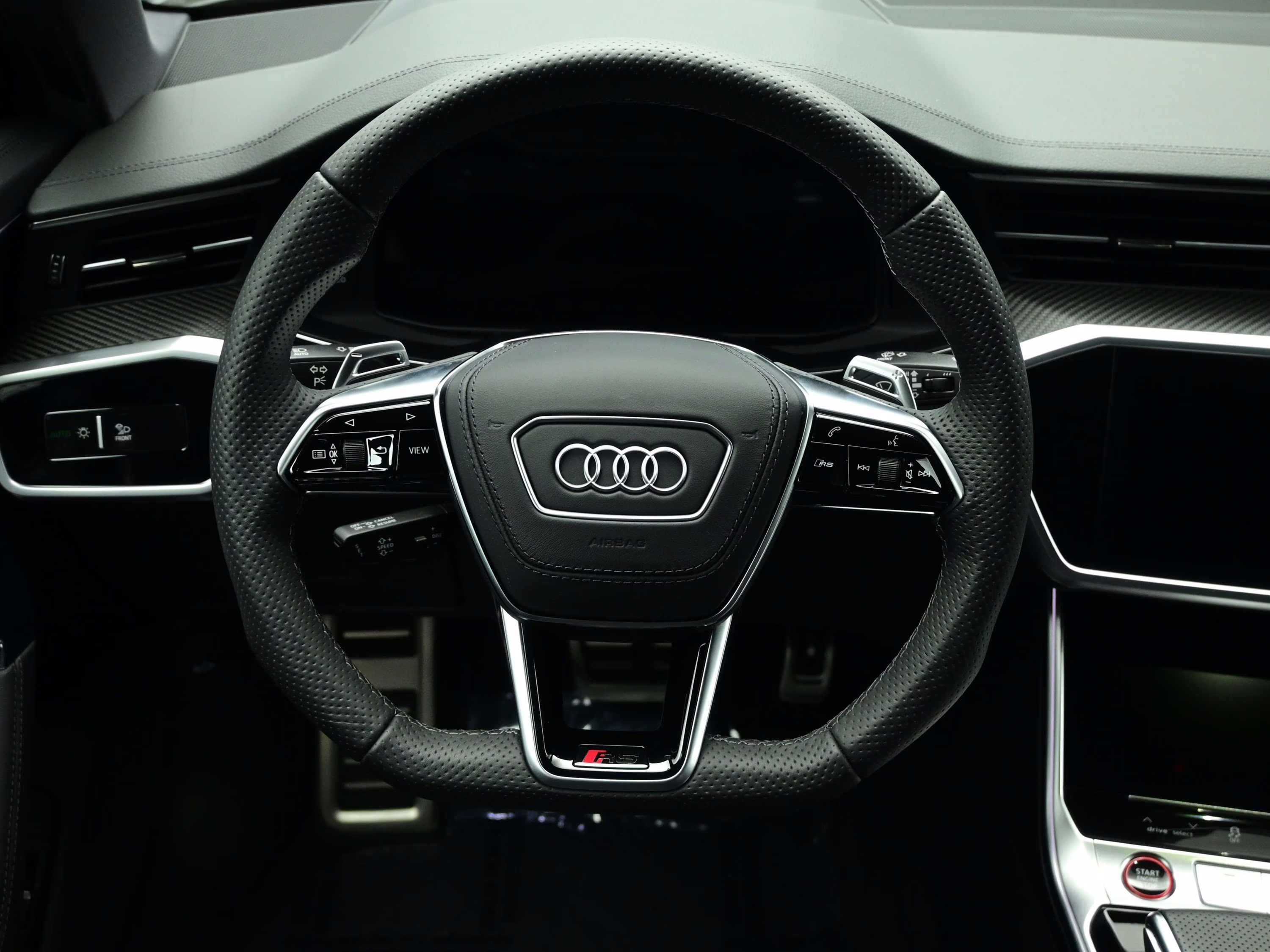 2026 Black Audi RS 6 Avant performance 4.0T AWD Crossover