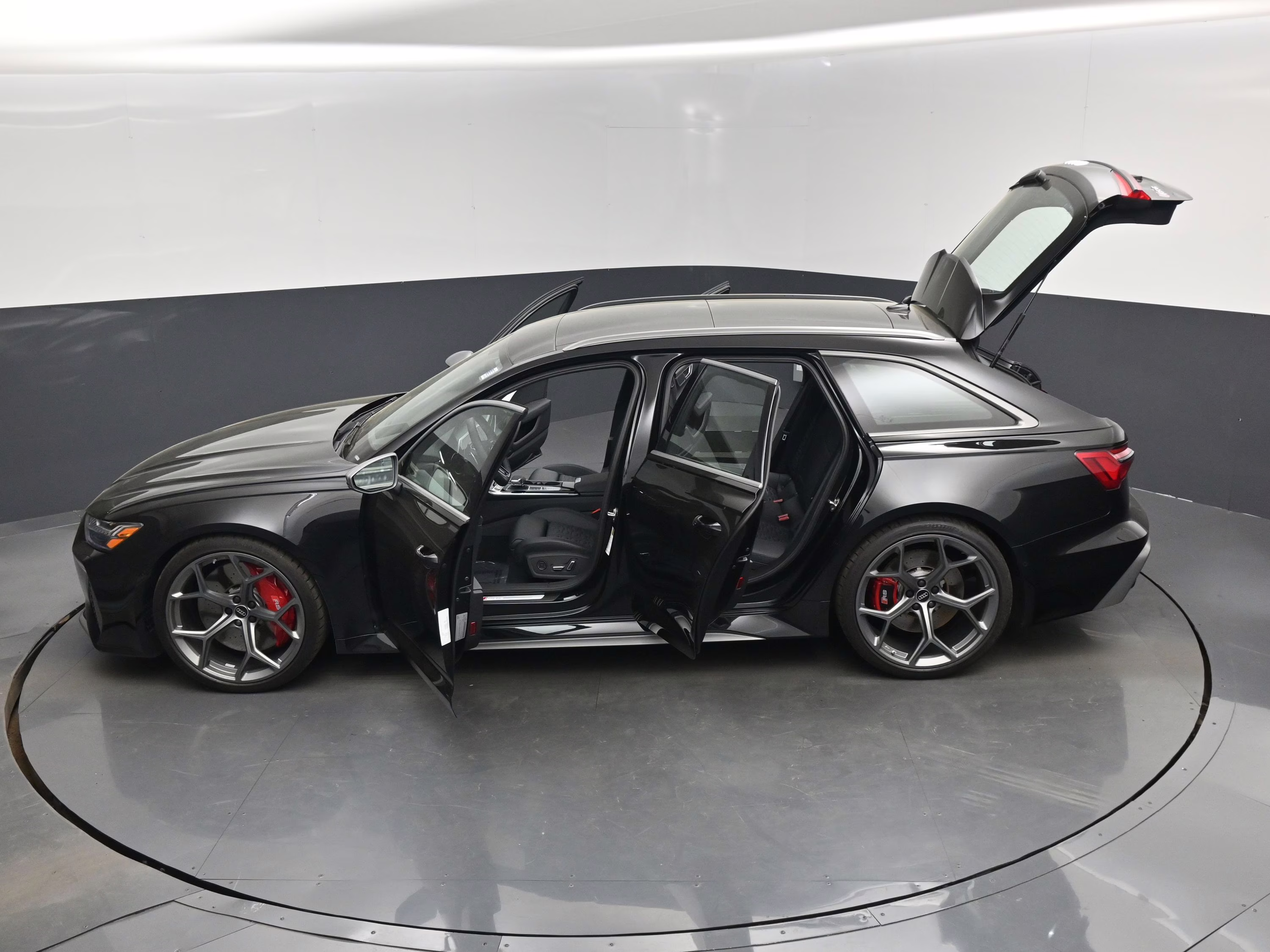 2026 Black Audi RS 6 Avant performance 4.0T AWD Crossover