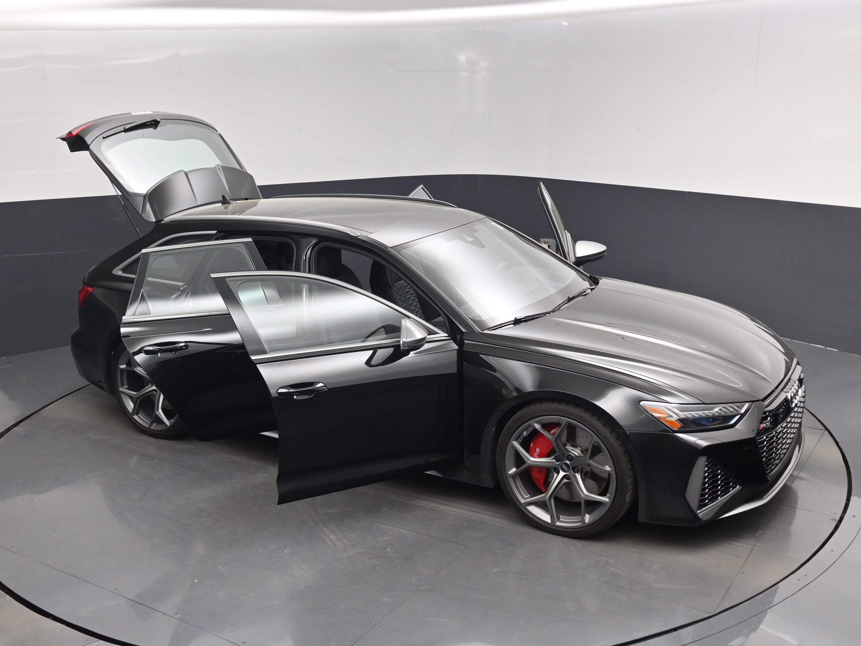 2026 Black Audi RS 6 Avant performance 4.0T AWD Crossover