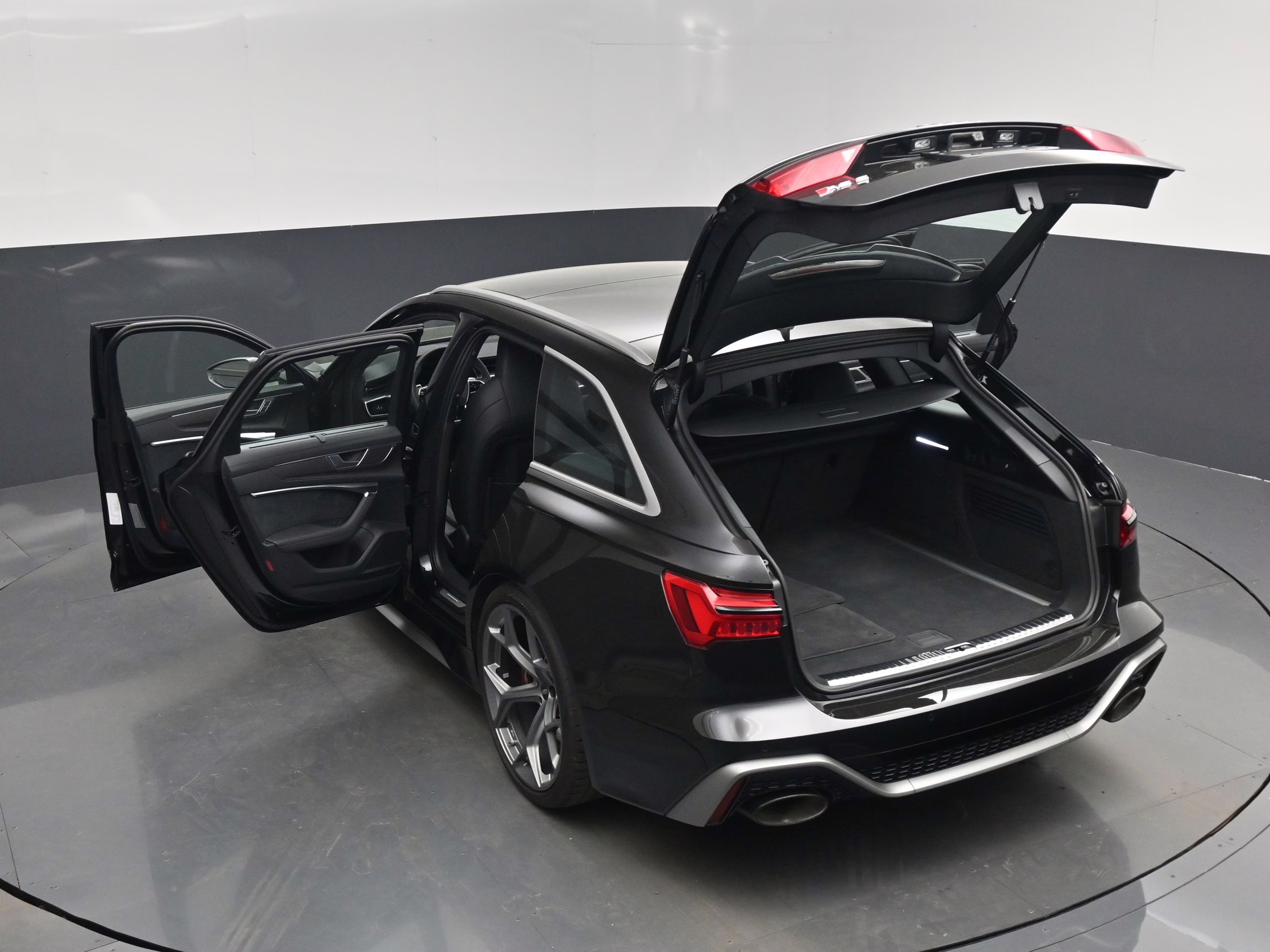 2026 Black Audi RS 6 Avant performance 4.0T AWD Crossover