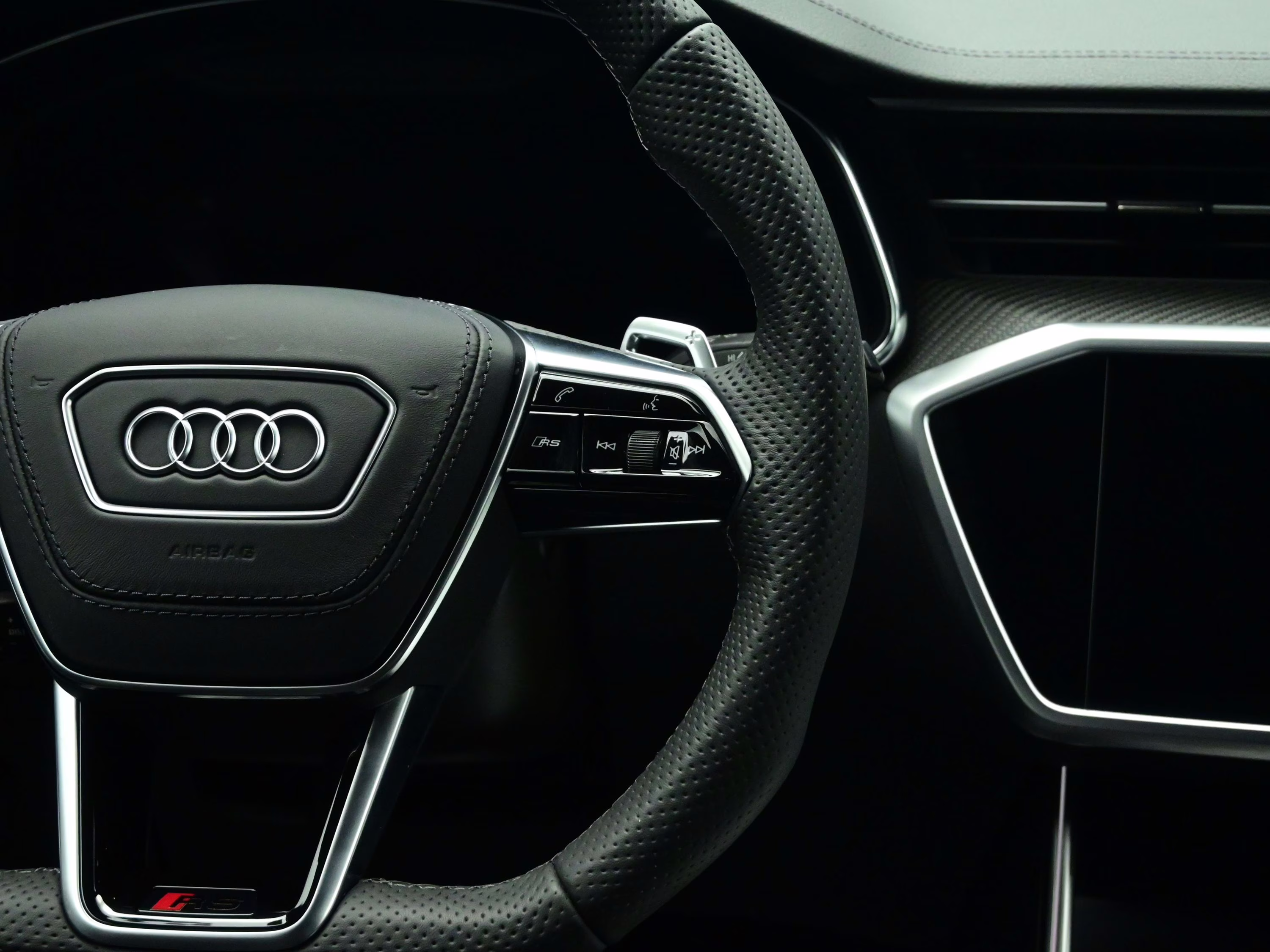 2026 Black Audi RS 6 Avant performance 4.0T AWD Crossover