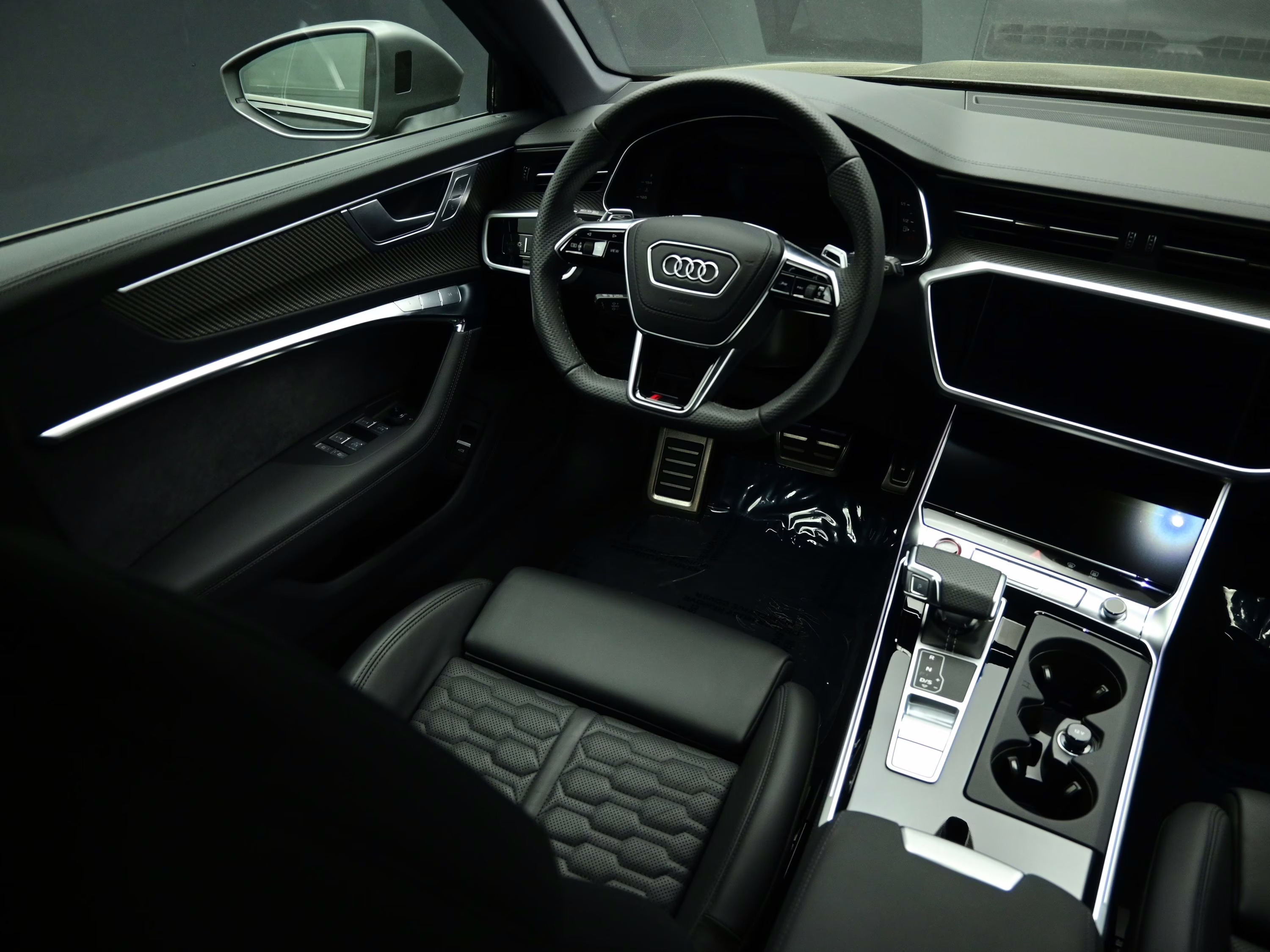 2026 Black Audi RS 6 Avant performance 4.0T AWD Crossover