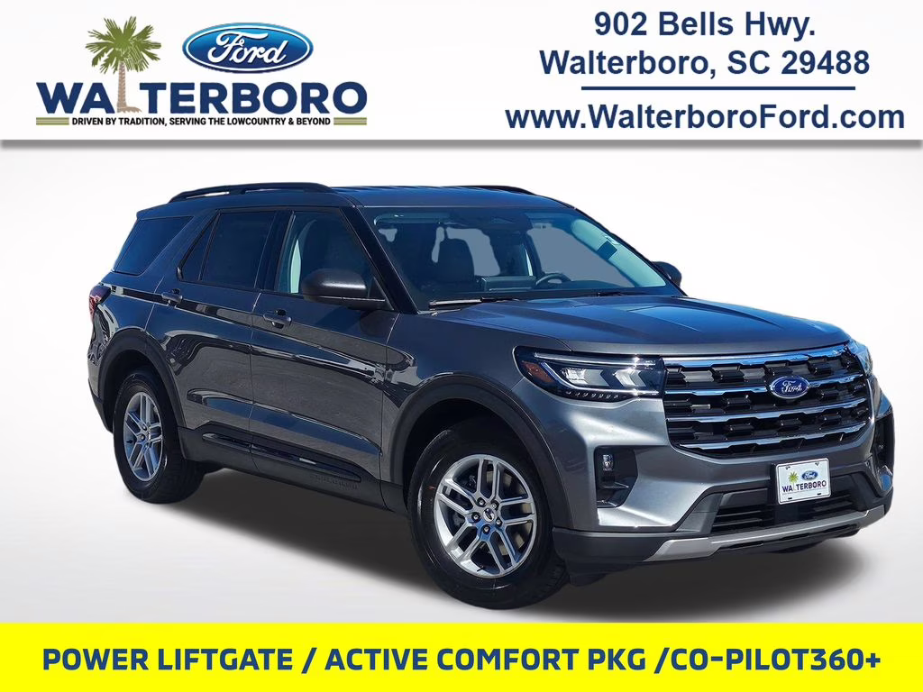2026 Carbonized Gray Metallic Ford Explorer Active RWD SUV