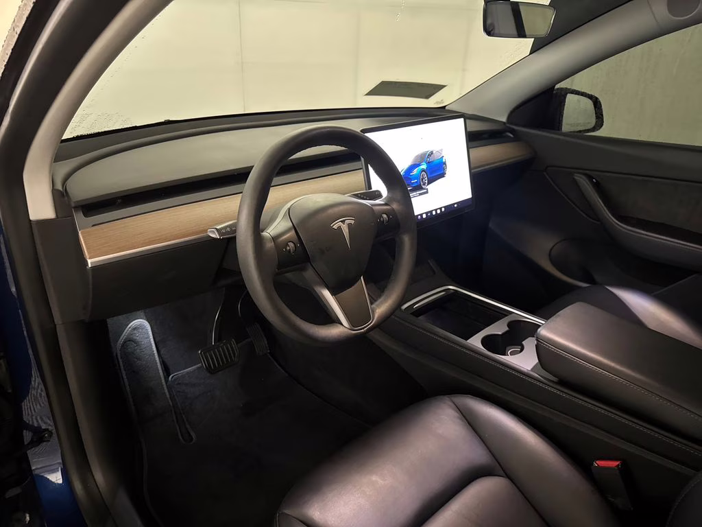 2022 Deep Blue Metallic Tesla Model Y Long Range AWD SUV