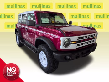 2026 Ruby Red Metallic Tinted Clearcoat Ford Bronco Heritage Edition 4X4 SUV