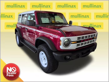 2026 Ruby Red Metallic Tinted Clearcoat Ford Bronco Heritage Edition 4X4 SUV
