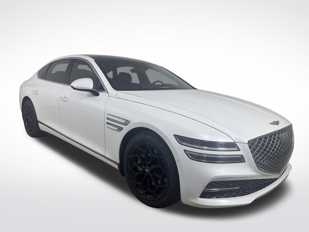 2021 Uyuni White Genesis G80 2.5T AWD Sedan