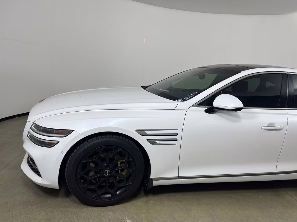 2021 Uyuni White Genesis G80 2.5T AWD Sedan
