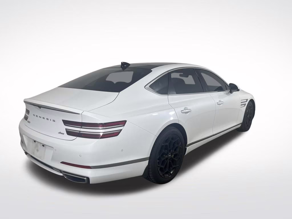 2021 Uyuni White Genesis G80 2.5T AWD Sedan