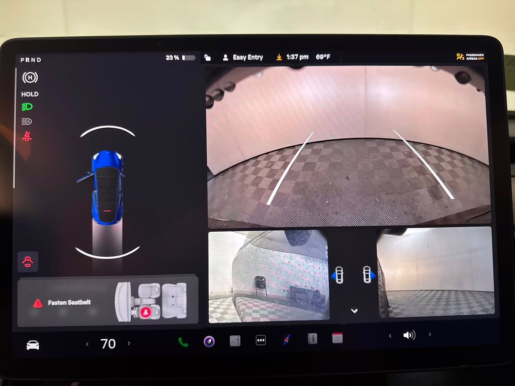 2022 Deep Blue Metallic Tesla Model Y Long Range AWD SUV