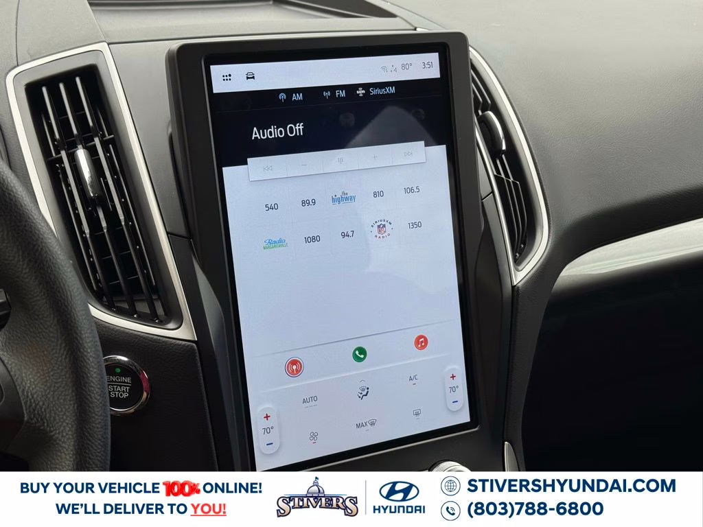 2024 Gray Metallic Ford Edge SE AWD SUV