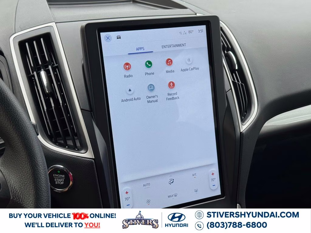 2024 Gray Metallic Ford Edge SE AWD SUV